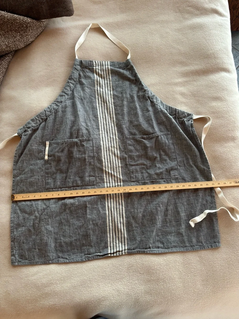 Scandinavian Linen and Cotton Apron